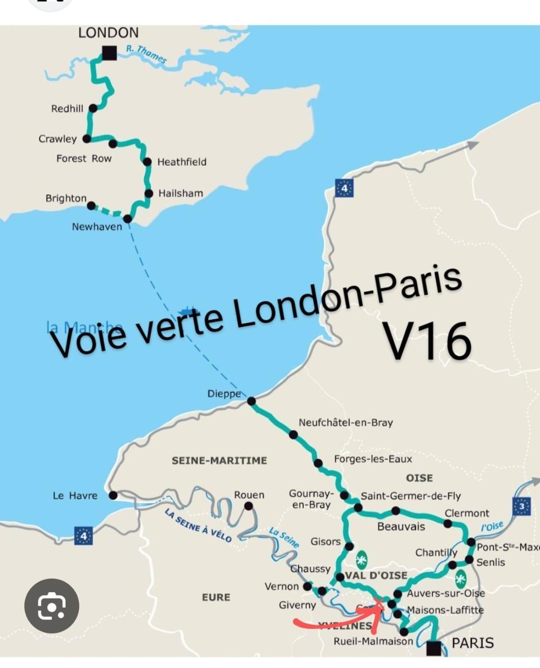 Chez Laurence & Rv Vaureal Екстер'єр фото